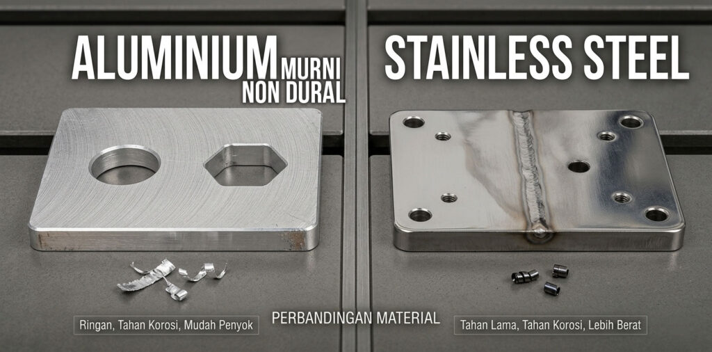Perbandingan Aluminium vs Stainless Steel: Mana Lebih Baik?