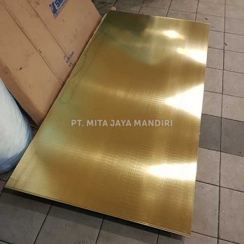 Jual Plat Kuningan Tebal 5mm