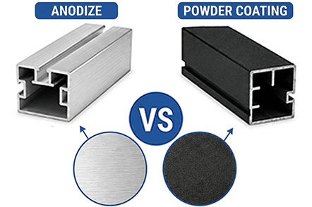 perbandingan-anodize-vs-powder-coating Finishing aluminium anodize dan powder coating